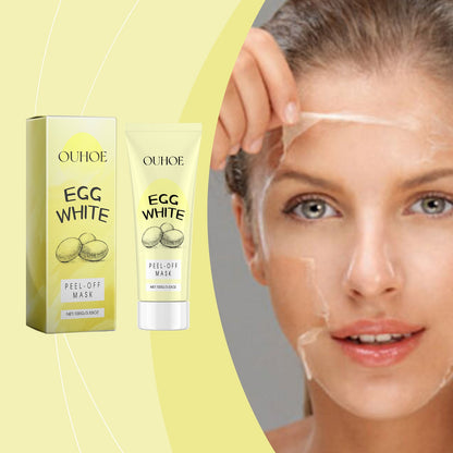 OUHOE Exfoliating Peel Mask Facial Cleansing Blackhead Gentle Non-Tight Moisturizing Peel Mask