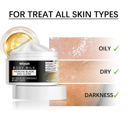 Wiyun Body Milk, Lock Water Lustre Firming Skin Complexion Brighten The Body Cream