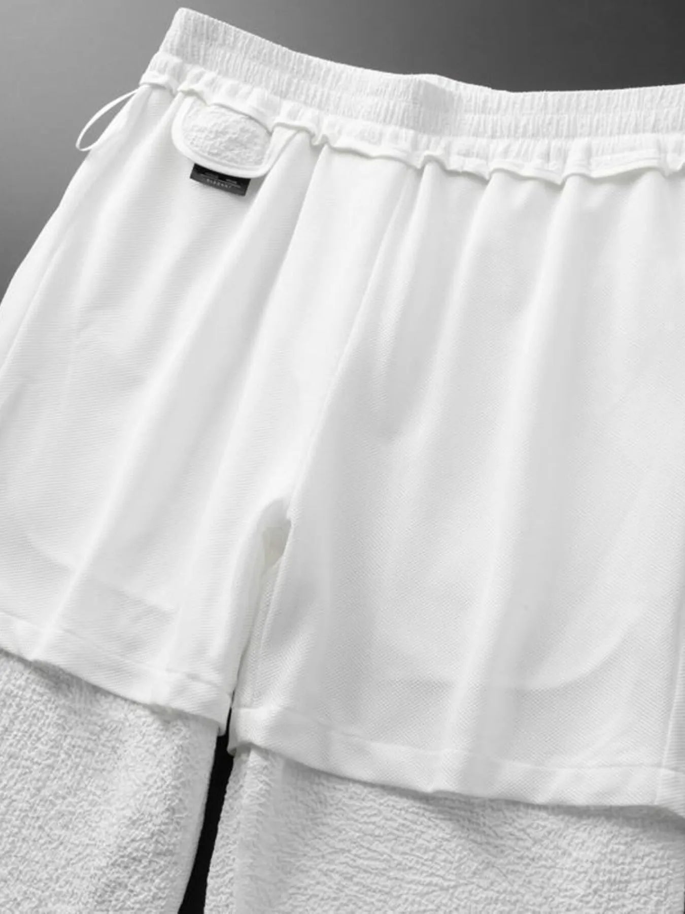 Men's Plus Size Button Up Short Sleeve Top and Pants Set