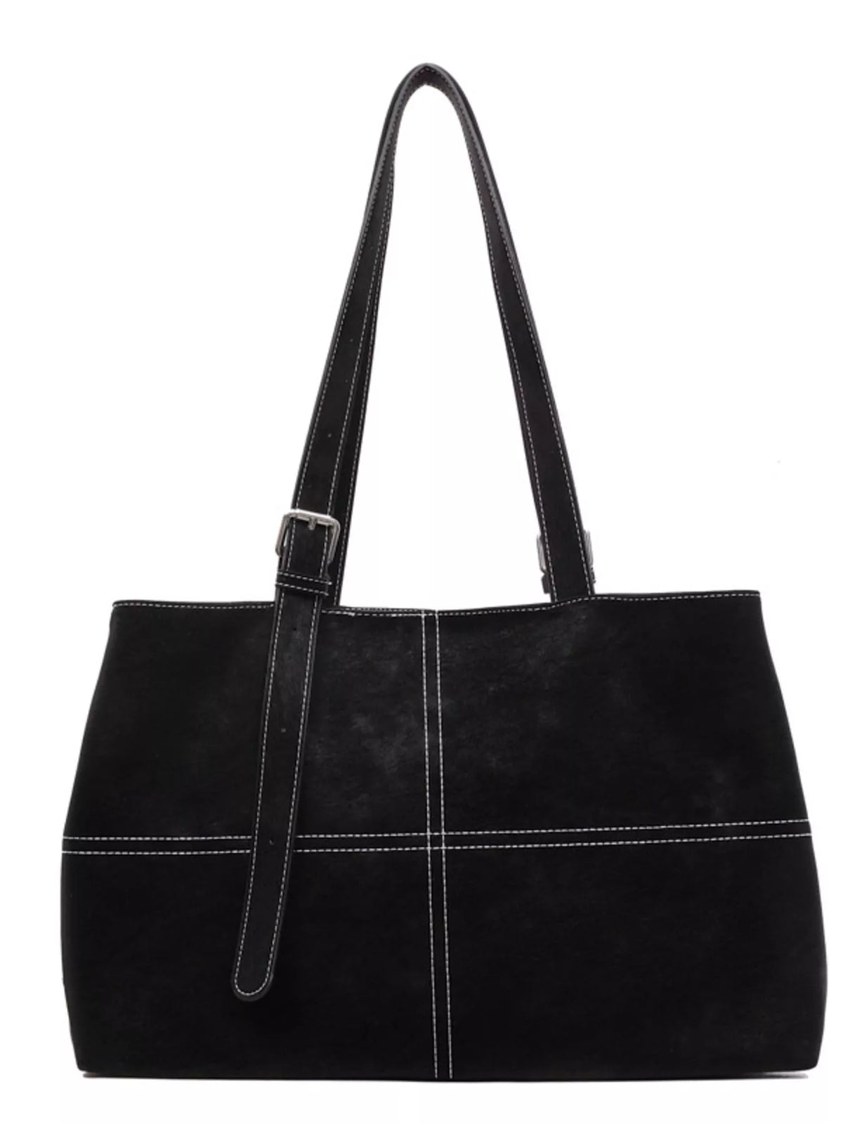 Large PU Leather Tote Bag