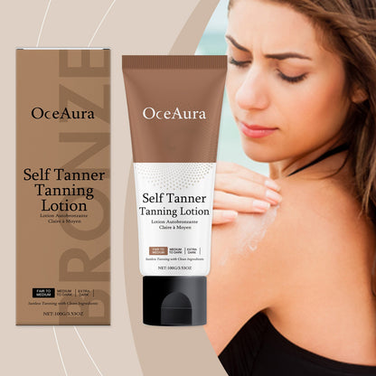 OceAura Hydrating, Moisturizing, Sun-Proof And Tanning Cream, Radiant, Natural Bronze Complexion, Gentle Herbal Essence Lotion