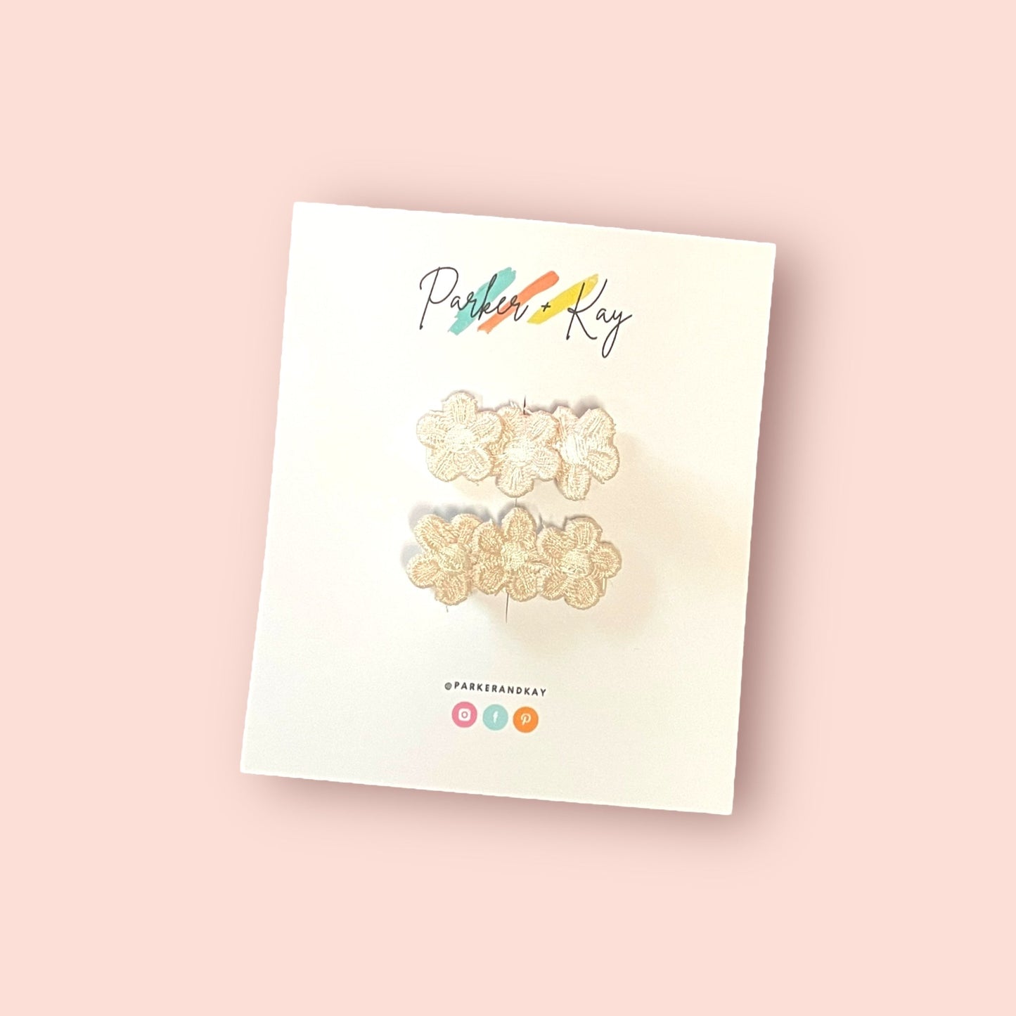Baby Blooms Hair Clips