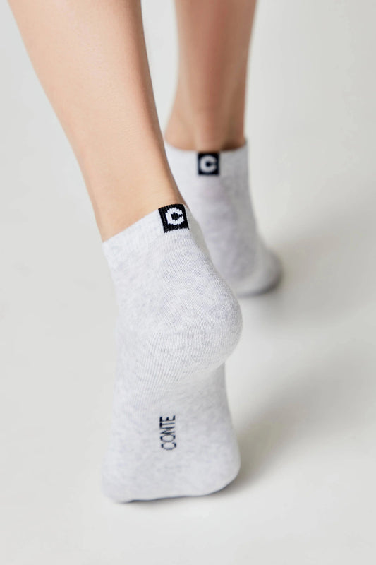 Cotton Ankle Socks Conte Active 571 - Terry Foot