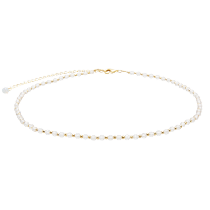 Moon Dancer 3mm Healing + Circles in the Sand Necklace Stack