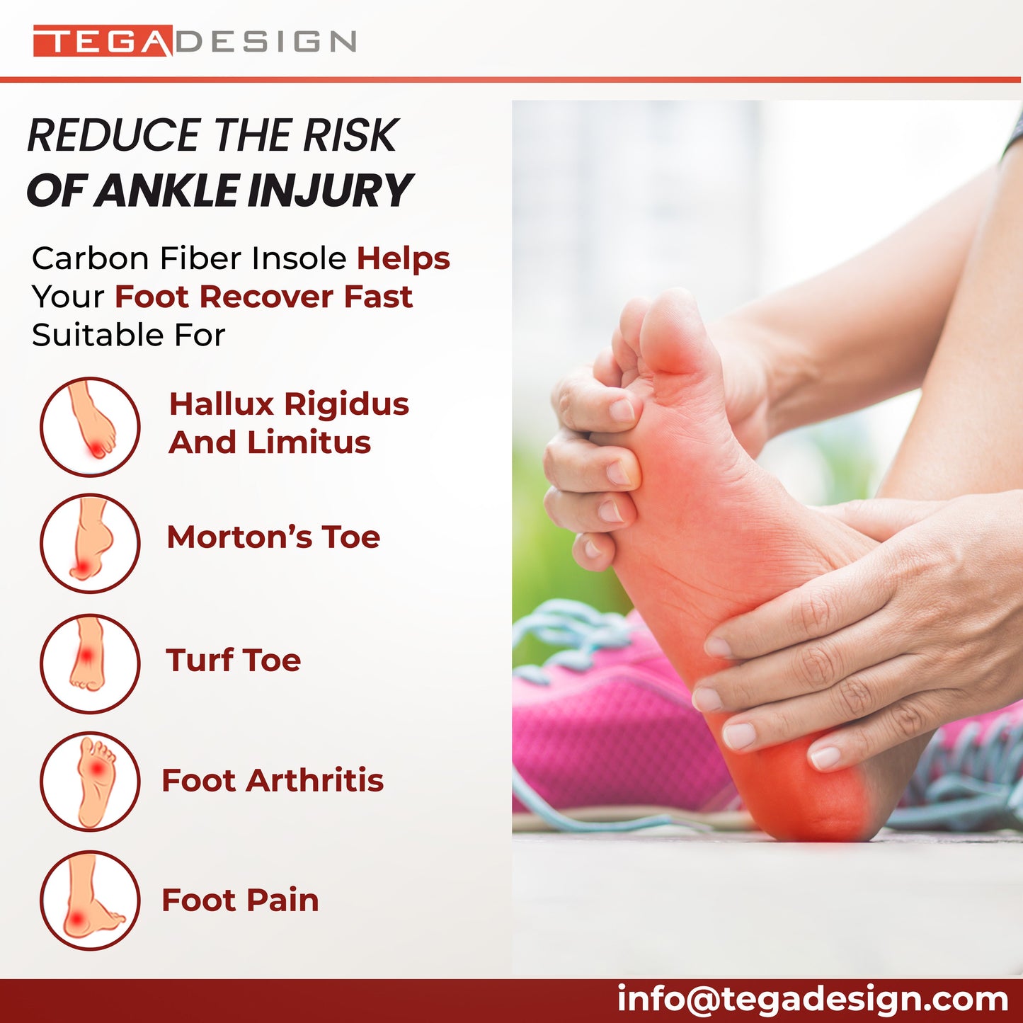 Very Rigid Carbon Fiber Insole (1.5mm)