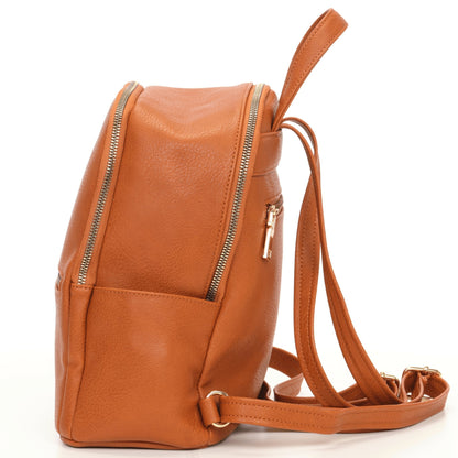 The Sleepy Panda Mini - Vegan Leather Mini Backpack