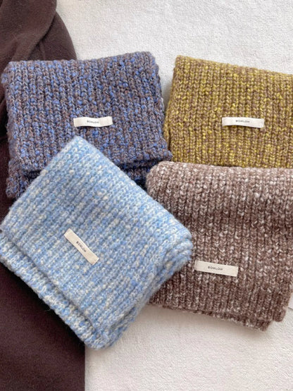 Cozy Knitted Winter Scarf