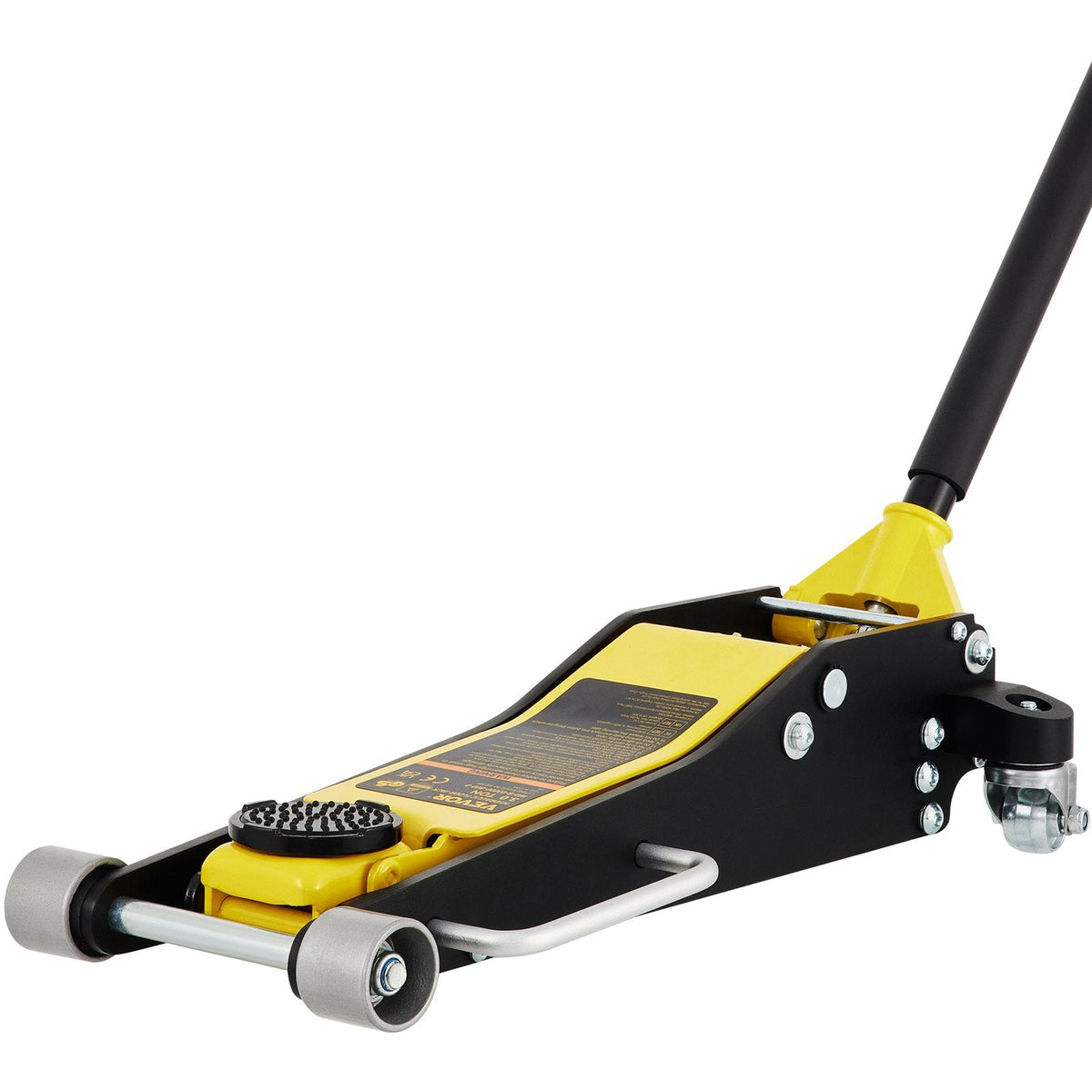 VEVOR 3 Ton Low Profile Aluminum Steel Racing Floor Jack DualPump Lift Car Auto
