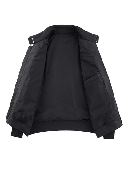 Men's Plus Size Casual Lightweight Zip Up Jacket