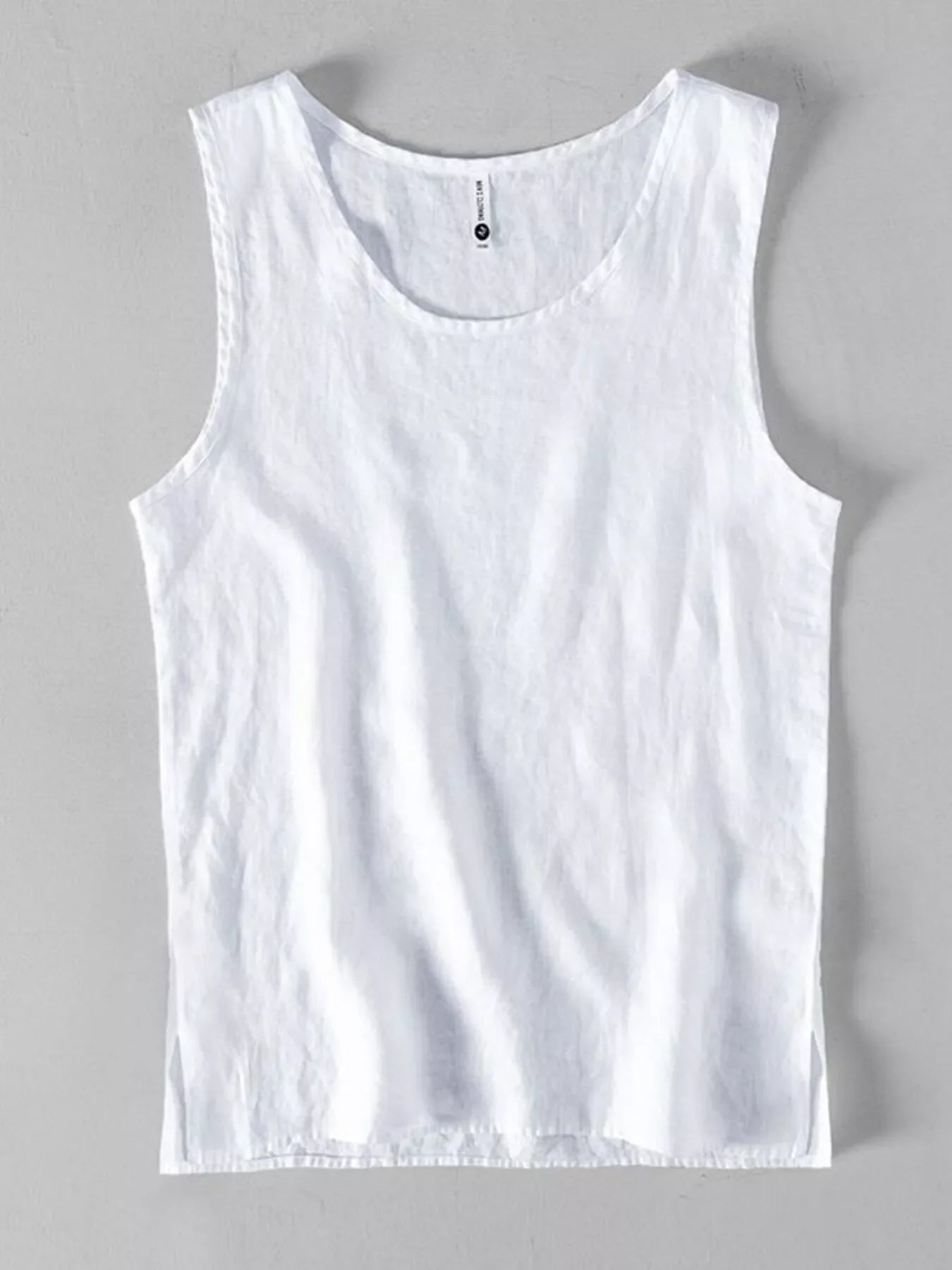 Men's Plus Size Round Neck Tank