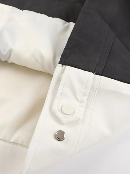 Men's Two-Tone Zip Up Jacket