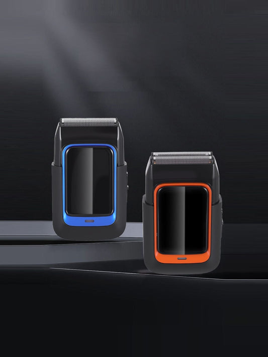 Portable Shaver with Color Accent