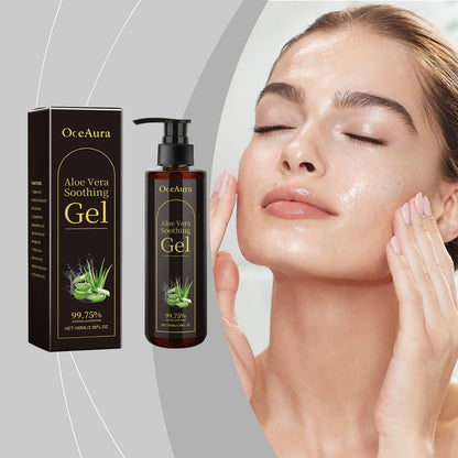 OceAura Aloe Vera Leaf Soothing Gel, Moisturizing Gentle And Comfortable Skin Moisturizing And Hydrating Skin Care Gel