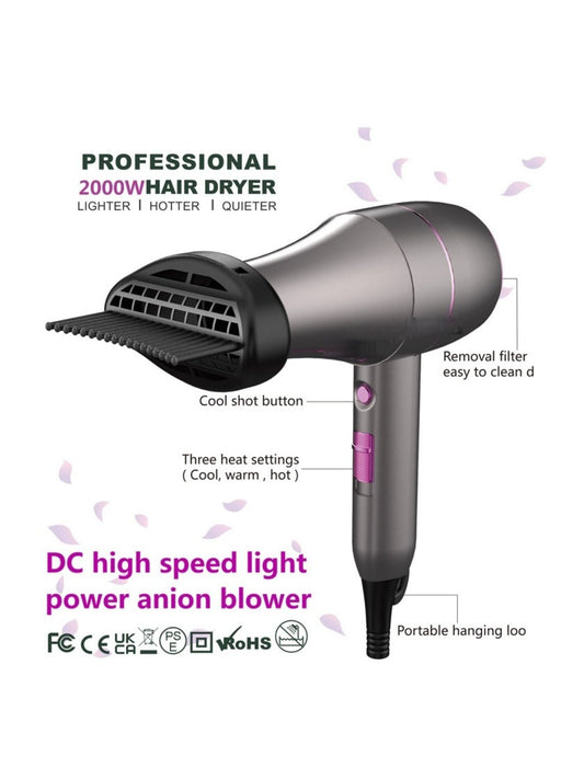 Multi Speed Household Hair Dryer