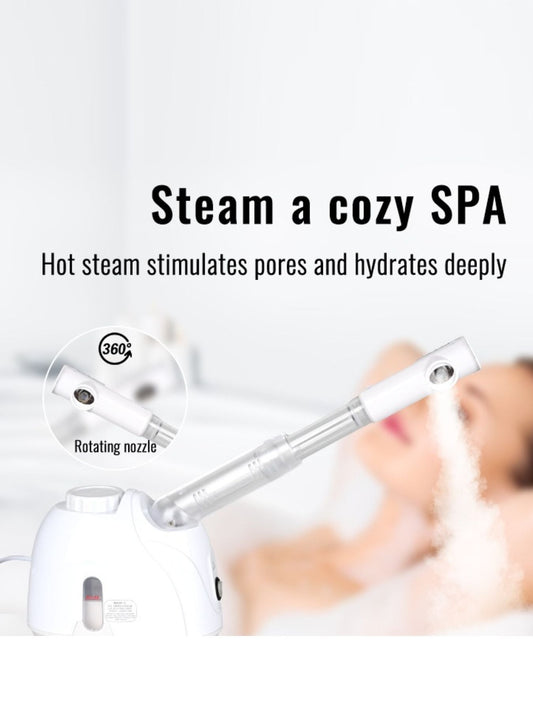 Hot Steaming Facial Beauty Device