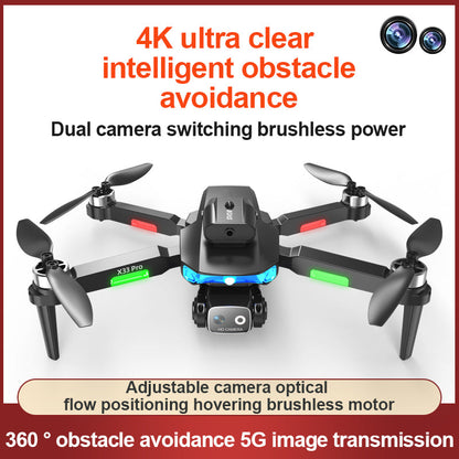 LF635 Dual Camera Dual Electric Drone--black