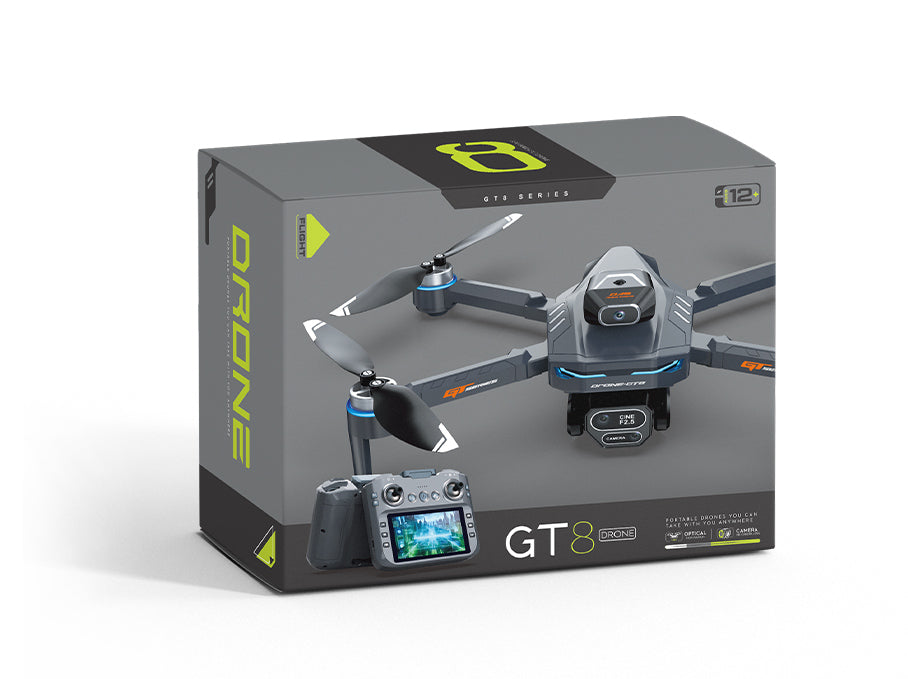 GT8-4.3-inch Screen Control - Dual Electric Drone