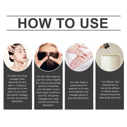 OUHOE Multi-Functional Moisturizing Essential Oil, Multi-Functional Repair And Nourishing Face, Body, Skin And Nails Aromatic Care