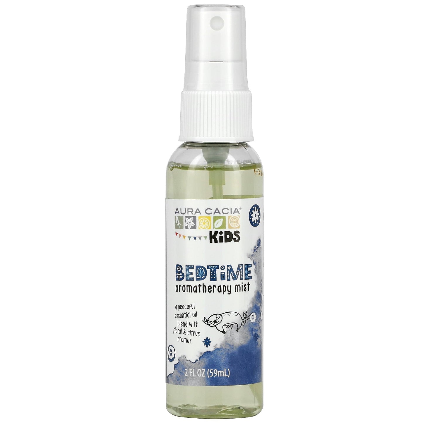 Aura Cacia Kids Bedtime Mist Essential Oil, 2 Fl Oz