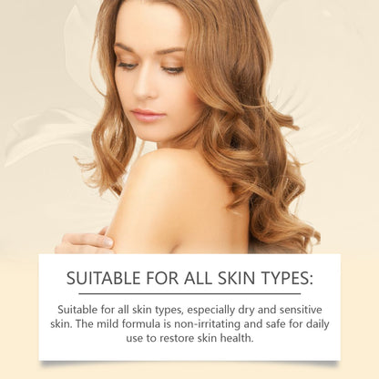 OUHOE Vanilla Body Scrub Gently Exfoliates And Nourishes Rough Skin