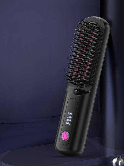 Portable Heated Hair Straightening Comb