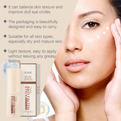 OUHOE Eye Care Stick Care-Firming, Hydrating, Moisturizing And Smoothing Fine Lines Elastic Moisturizing And Brightening Eye Area