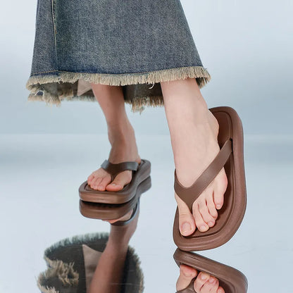 Toe Post Flats Slippers