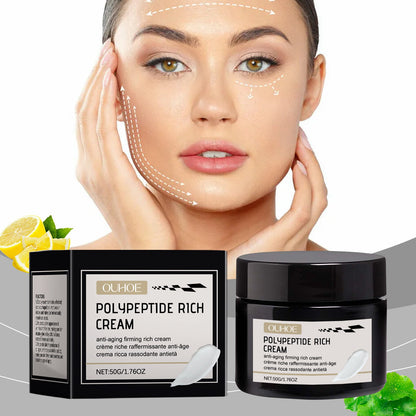 OUHOE Firming Cream, Gentle Moisturizing Facial Skin Hydrating Moisturizing Skin Care Firming Essence Cream