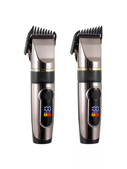 Waterproof Hair Clipper with LED Display