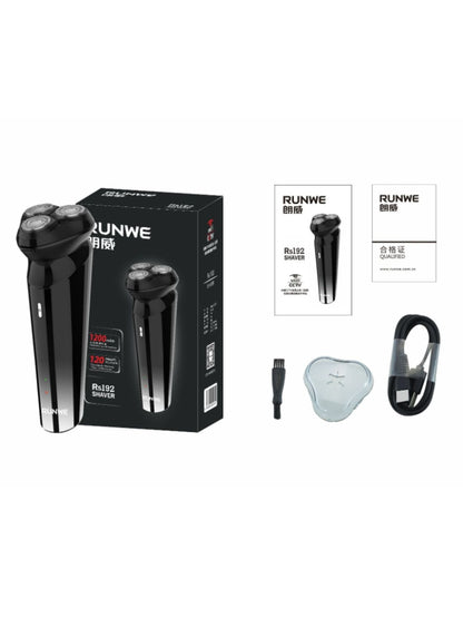 3-Head Rotary Electric Shaver