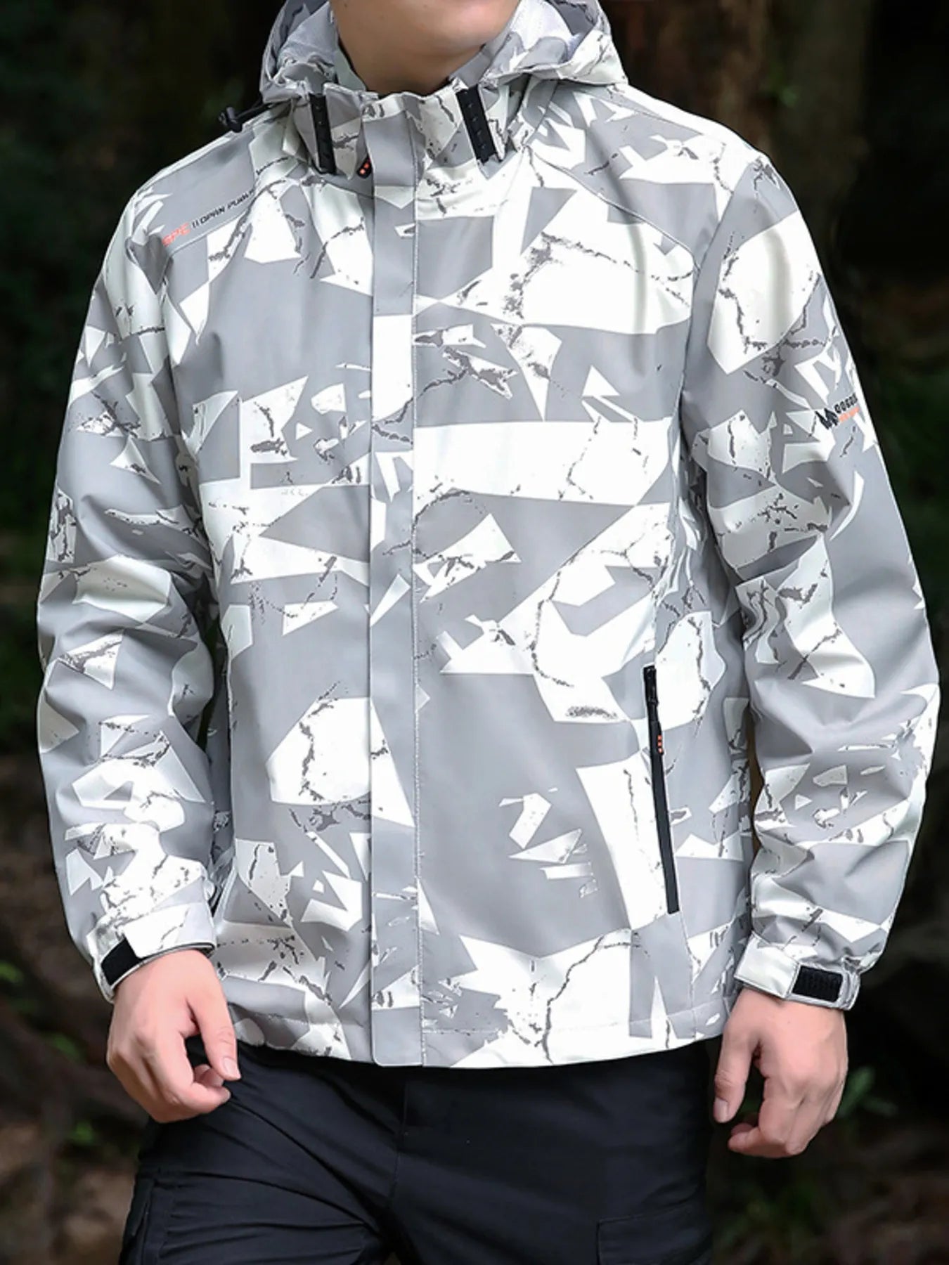 Men's Plus Size Windproof Outdoor Jacket