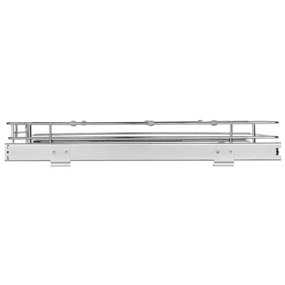 VEVOR Pull Out Cabinet Organizer, Heavy Duty Slide Out Pantry Shelves, Chrome-Plated Steel Roll Out Drawers, Sliding Drawer Storage For Home, Inside Kitchen Cabinet, Bathroom, Under Sink