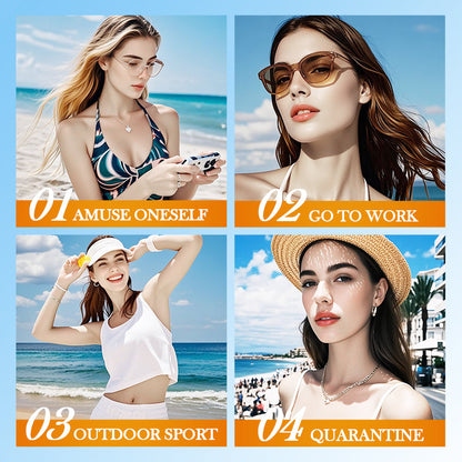 SADOER Waterproof Refreshing Whitening Sunscreen Cream SPF50 60g