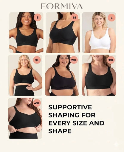 Wireless Bras For Women No Underwire  Small To Plus Size Bralettes With Support And Natural Lift