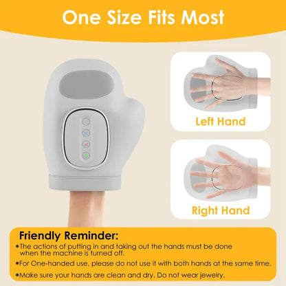 Cordless Hand Massager With 14 Airbags, 3 Massage Modes 5 Intensity Levels 3 Heat Levels For Arthritis Carpal Tunnel Relief,Cordless Hand Massage Tool For Arthritis Carpal Tunnel Pain
