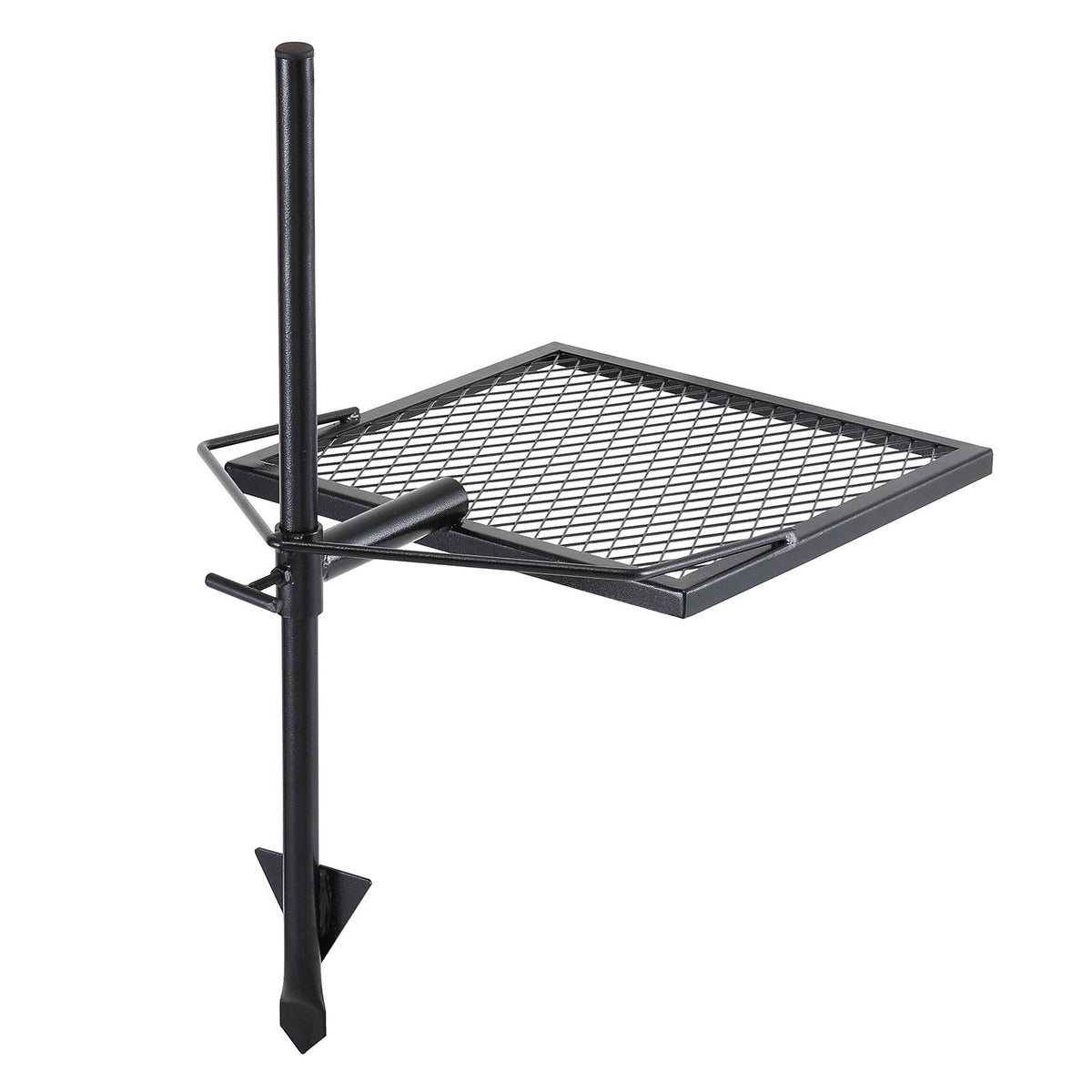 VEVOR Swivel Campfire Grill, Fire Pit Grill Grate Over Fire Pits, Heavy Duty Steel Grill Grates, 360Adjustable Open Fire Outdoor Cooking Equipment, Portable Camp Fire Racks For Camping Outdoor BBQ