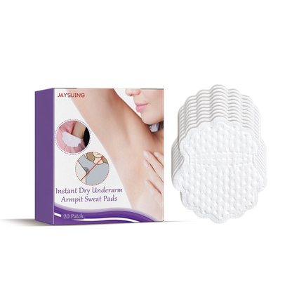 Jaysuing Armpit Sweat Pad, Clean Odors Underarm Deodorant Refreshing Invisible Long-lasting Sweat Absorbing Pad