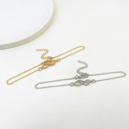 Infinity Knot Charm Bracelet