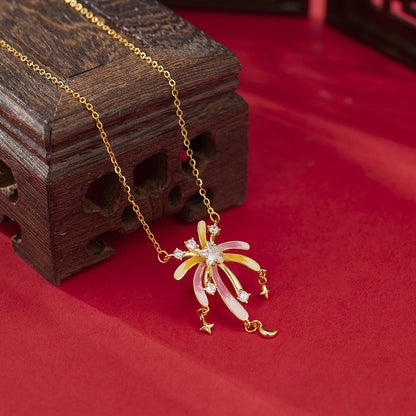 Starburst Pendant Necklace
