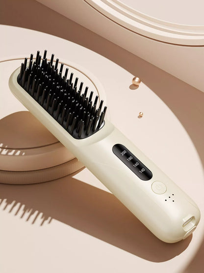 Adjustable Temperature Heated Straightening Comb