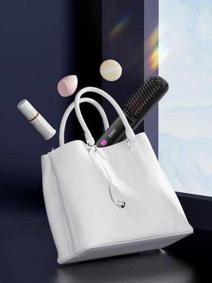 Portable Heated Hair Straightening Comb