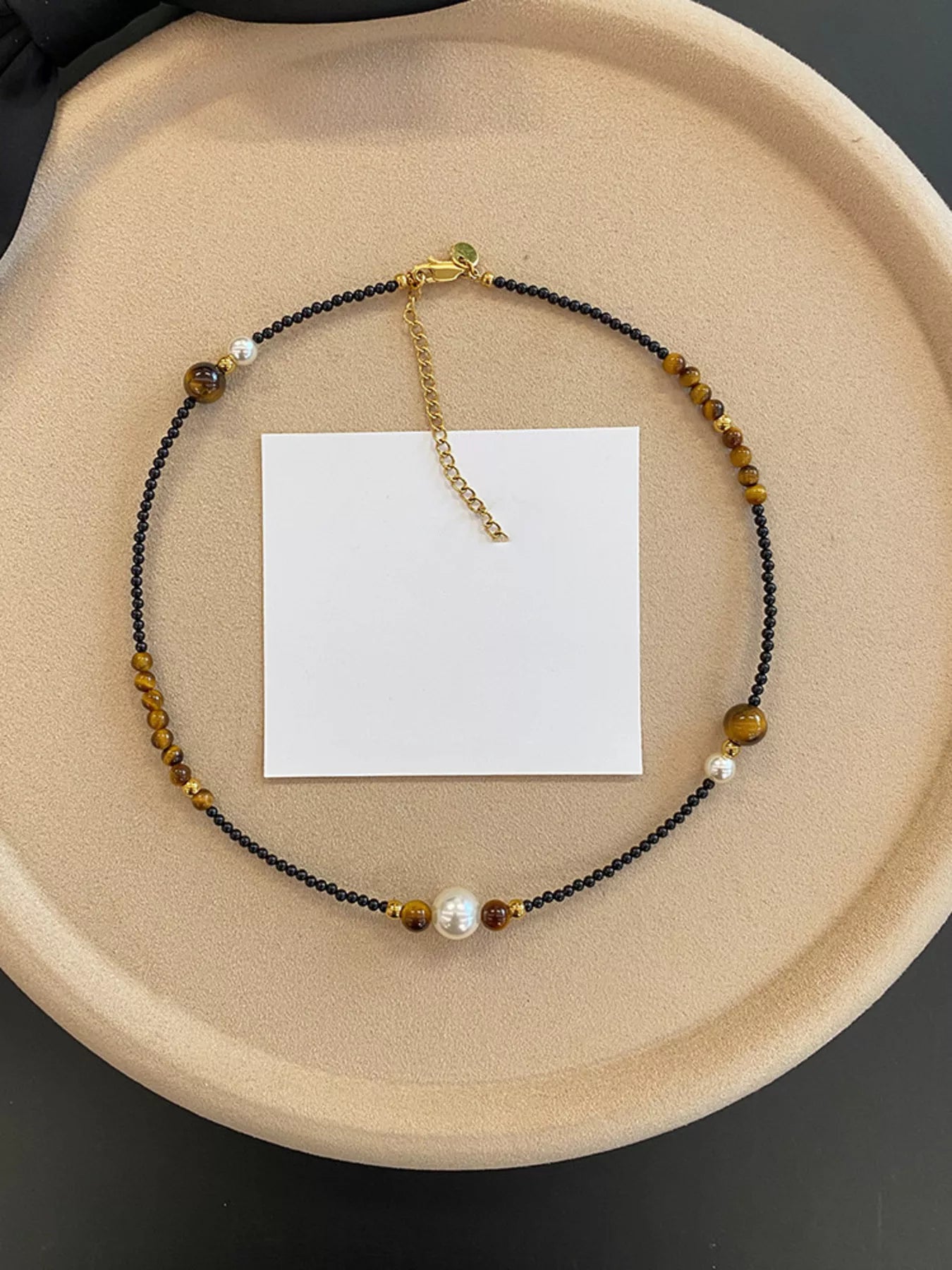 Tiger Eye Adjustable Necklace