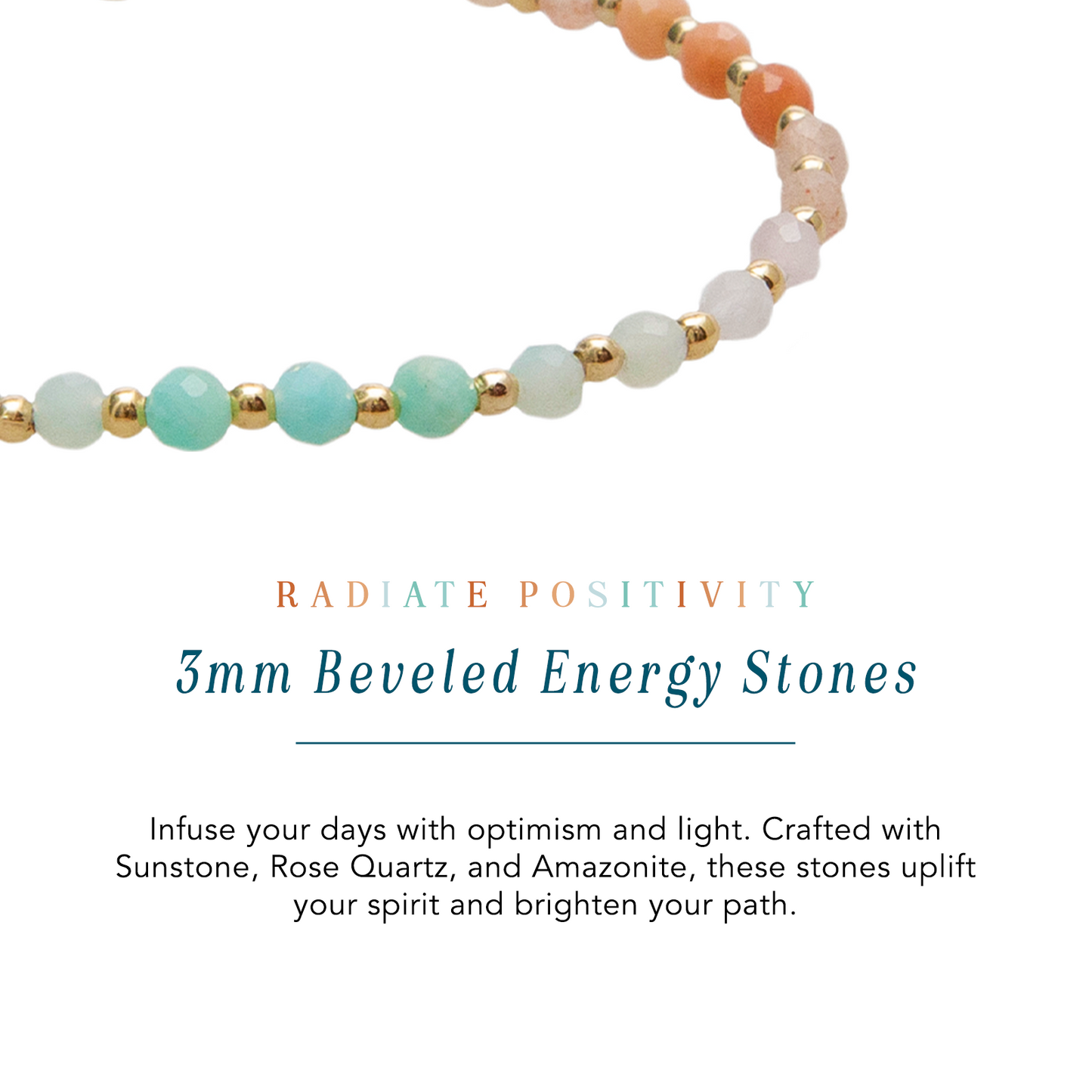 Positive Energy 3mm Healing Anklet