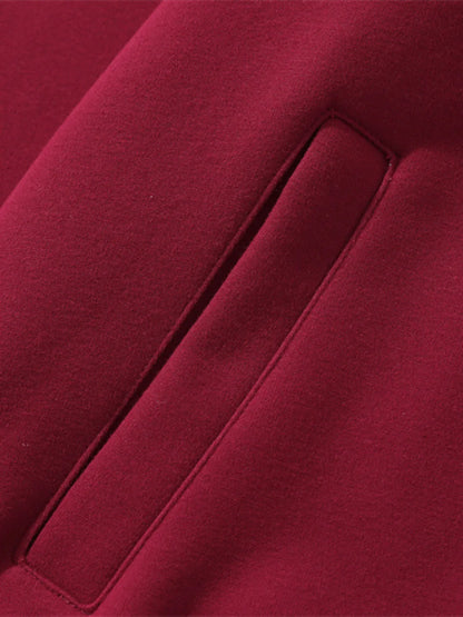 Men's Zip-Up Hooded Jacket