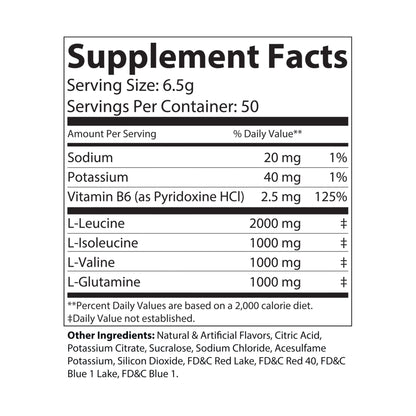 Vitape BCAA Supplement, Grape, 11oz