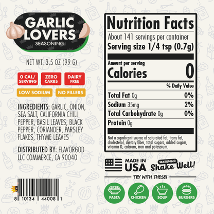 Garlic Lover's Seasoning