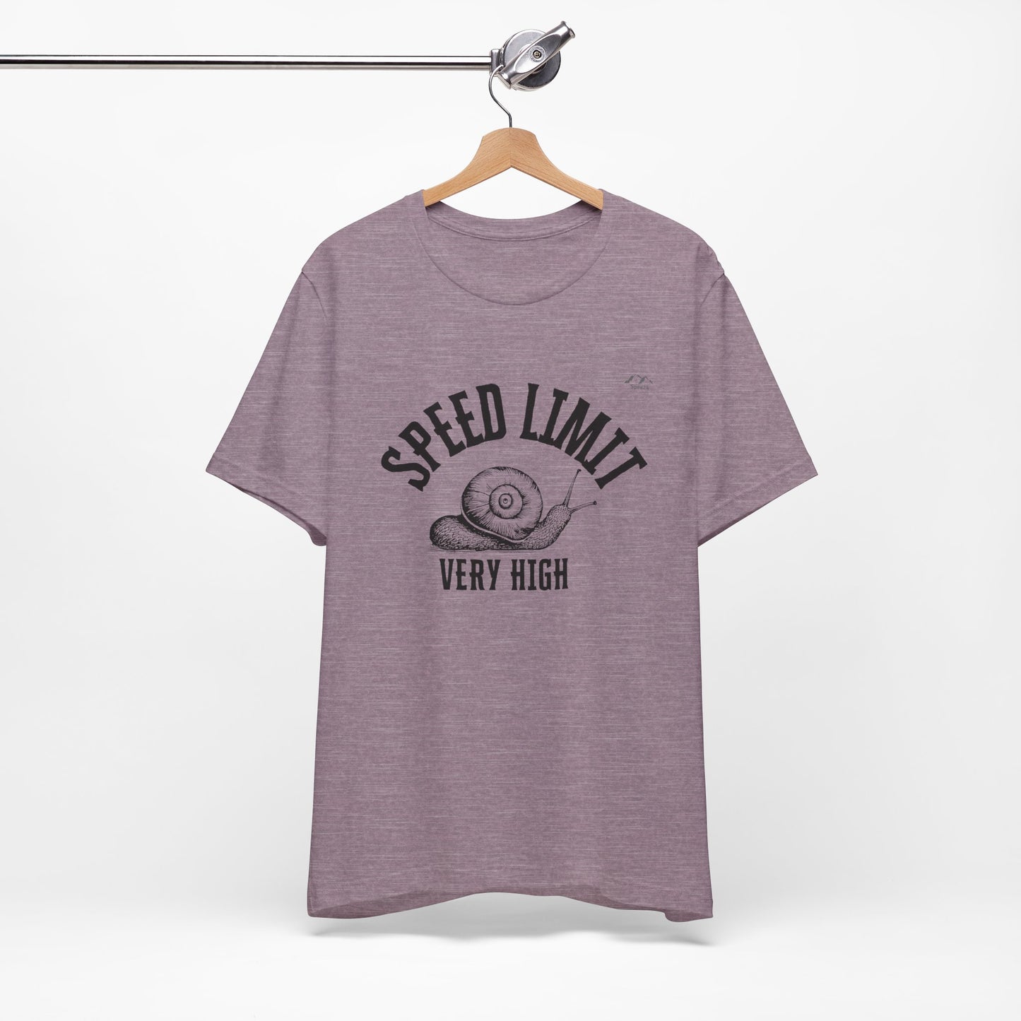 TS-091ML-24 Unisex Cute Snail T Shirt Slow And Steady Art