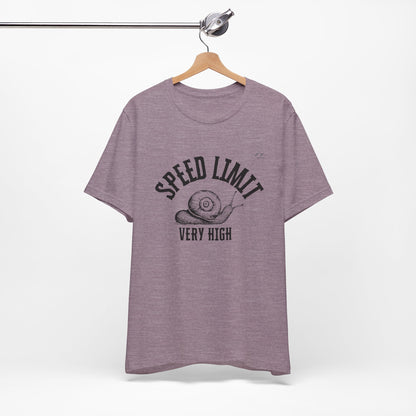 TS-091ML-24 Unisex Cute Snail T Shirt Slow And Steady Art