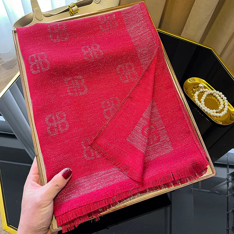 Raw Hem Scarf