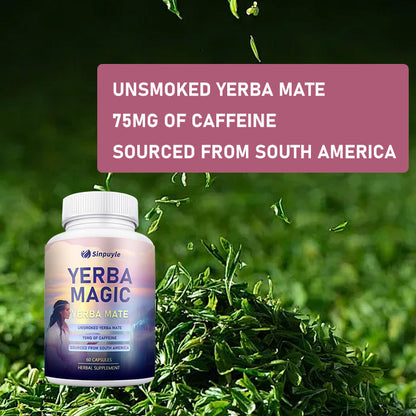 Yerba Magic Yerba Mate Pure Clean Energy 60 Capsules
